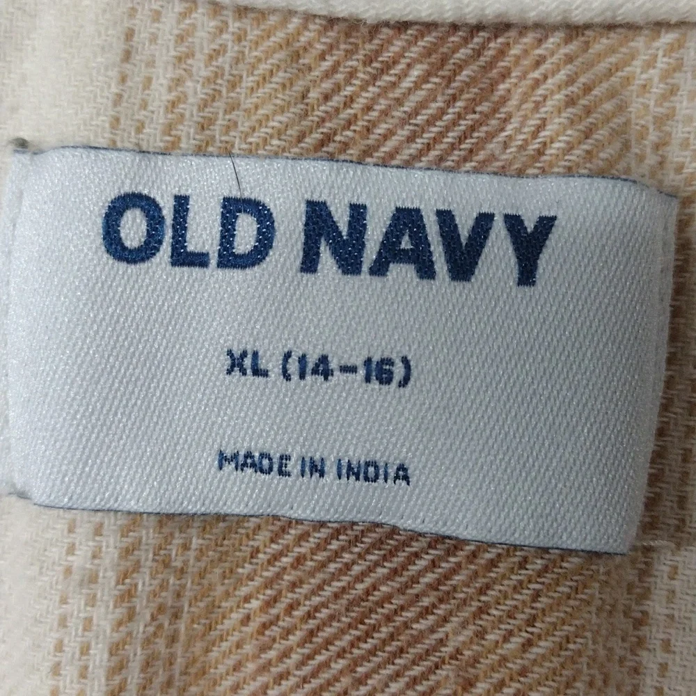 Old Navy Hoodie/Button Down XL